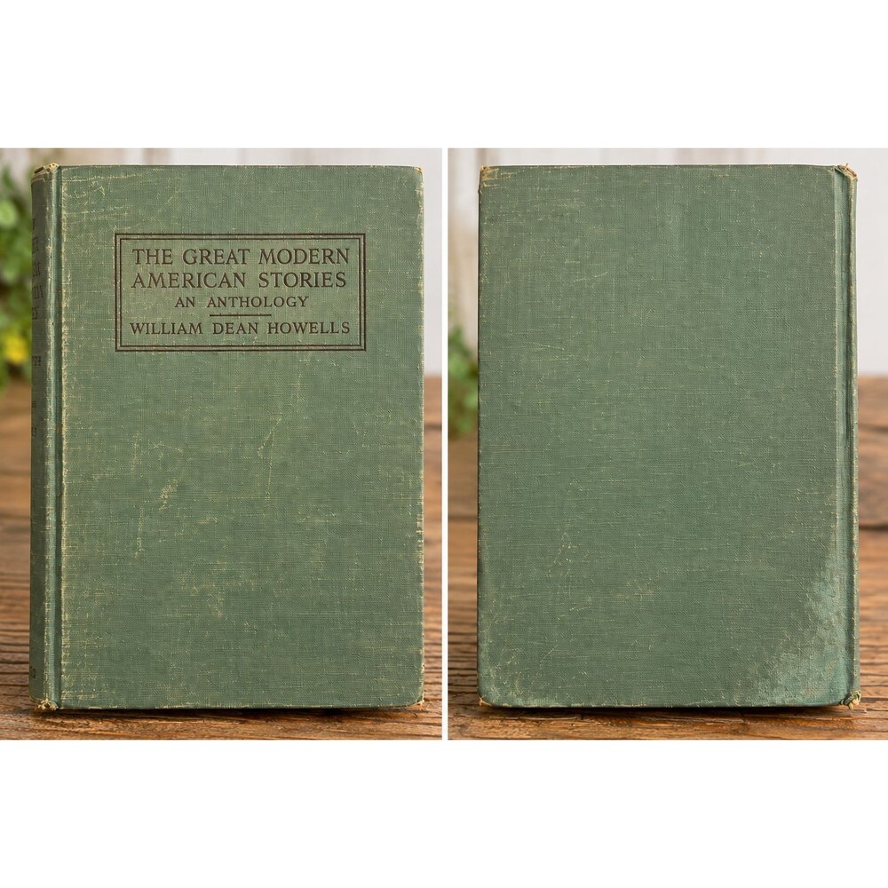 Vintage 1939 The Great Modern American Stories William Dean Howells Hardcover